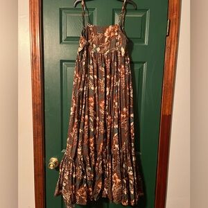 Natural Life Tiered Dress - S